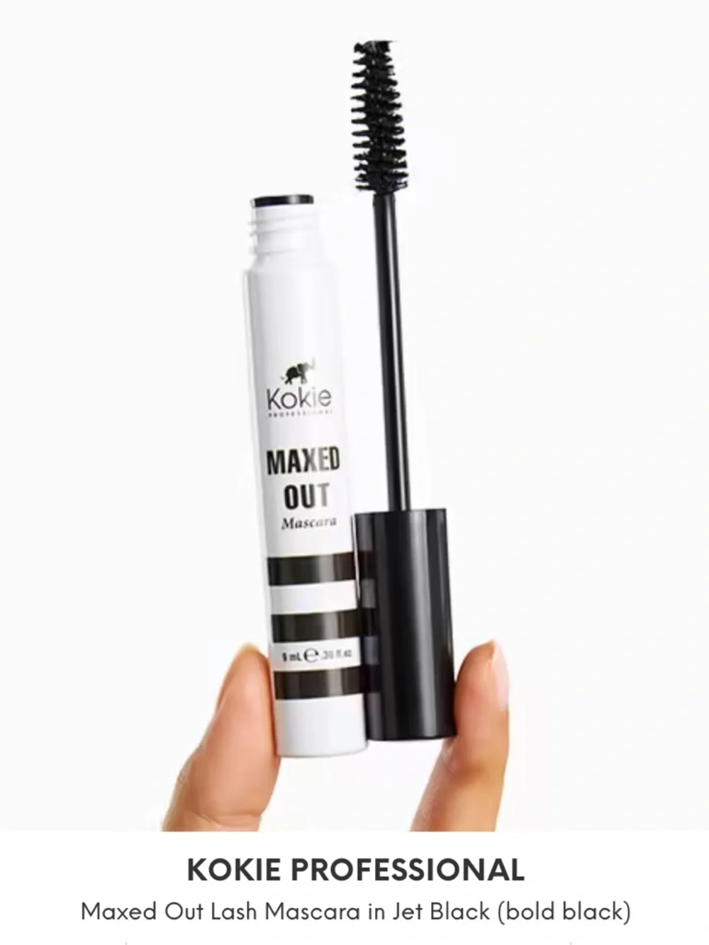 Kokie Maxed Out Lash Mascara - Jet Black